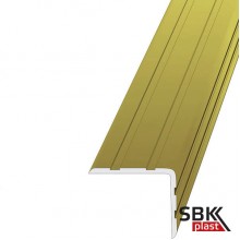 ПО-24/20 угловой алюминиевый  порог с насечками